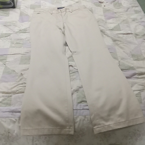 Lands end khaki women dress pants size 2 - Picture 1 of 4